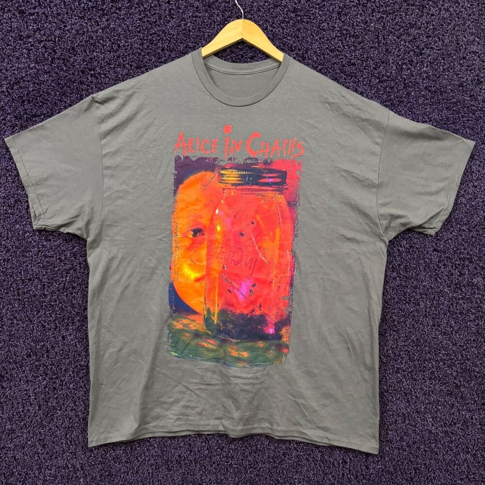 Alice In Chains Jar of Flies Album Grunge Band T-Shirt 2XL
